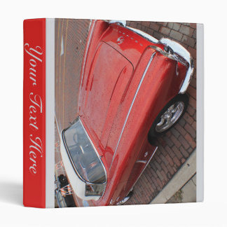 Red Corvette Binder