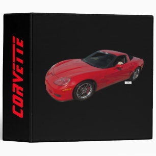 Red Corvette Binder
