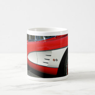 Red Corvette Coffee Mug