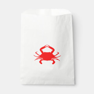Red Crab Favour Bag