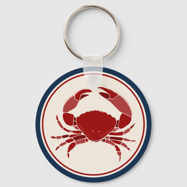 Red Crab Keychain (Front)