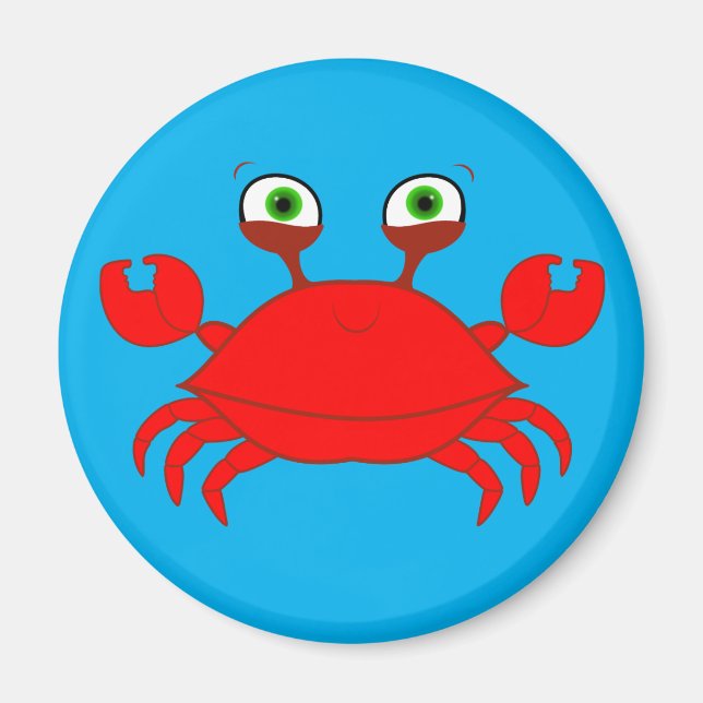 Red Crab Magnet (Front)