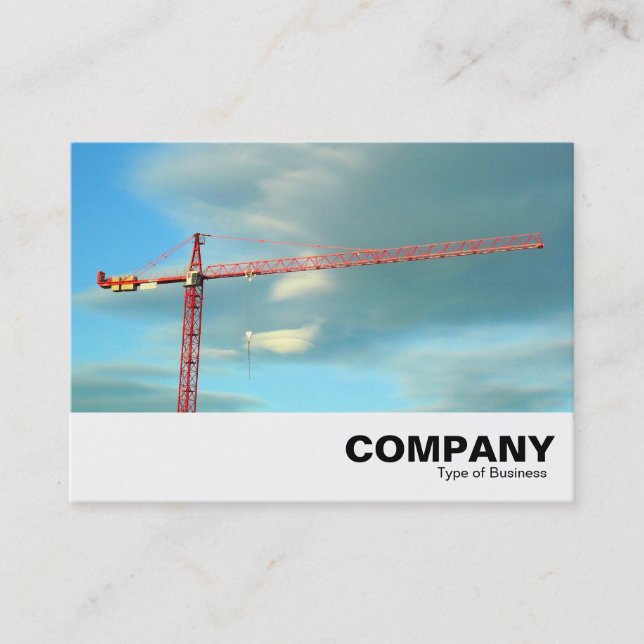 Red Crane Business Card (Front)