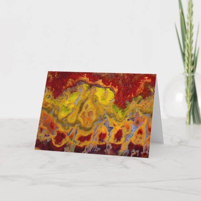 Red Crayola Jasper Card (Front)
