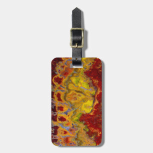 Red Crayola Jasper Luggage Tag
