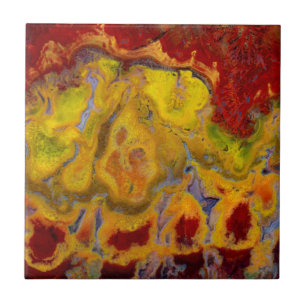 Red Crayola Jasper Tile