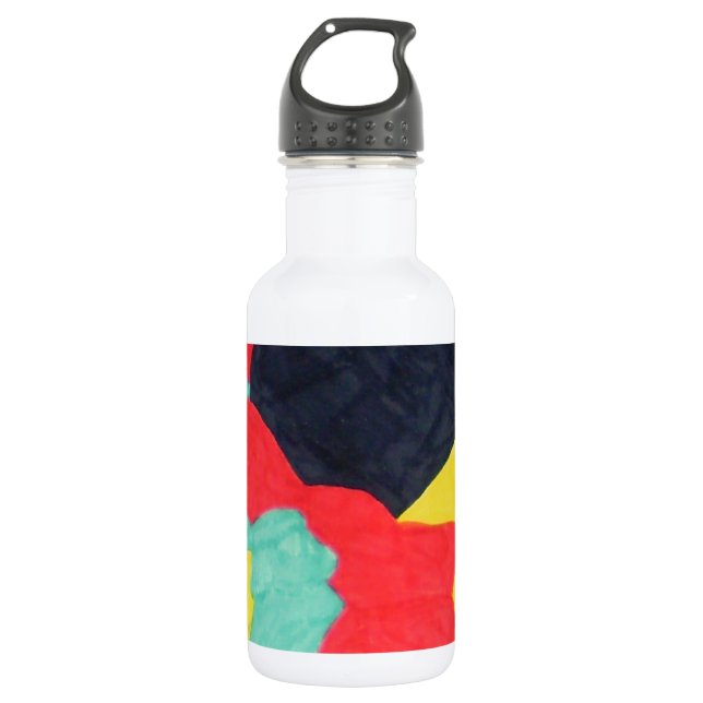 Red Creatures Water Bottle (Front)