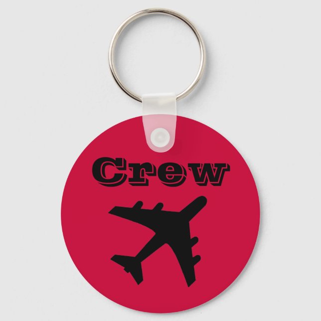 Red Crew Keychain (Front)