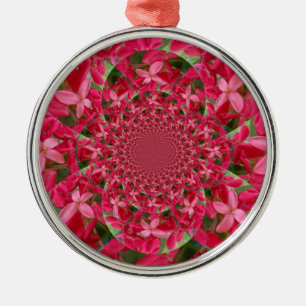 Red Crimson.jpg Metal Ornament