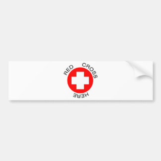 Red Cross Stickers, Red Cross Custom Sticker Designs