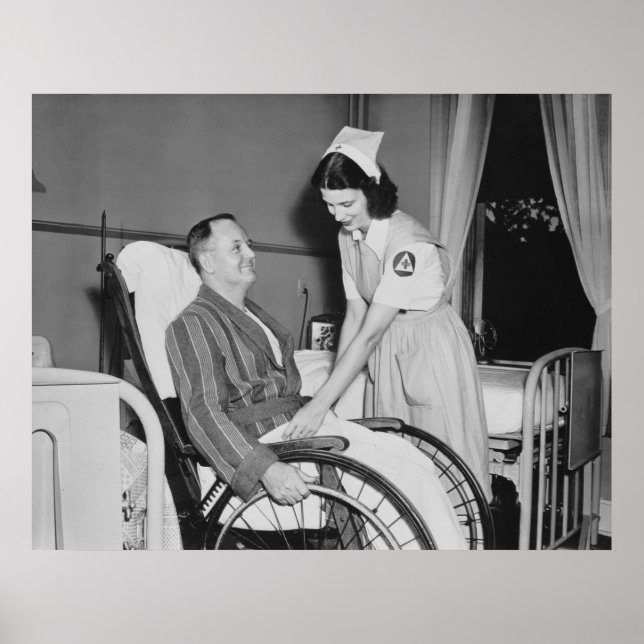 Red Cross Nurse's Aide: 1940 Poster (Front)
