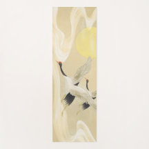 Red-crowned Crane in Chinese Style