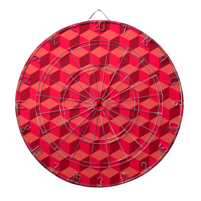Red Cubes Dartboard (Front)