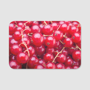 Red Currant Name Tag