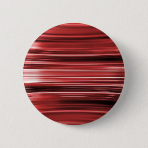 Red curved stripes 2 inch round button