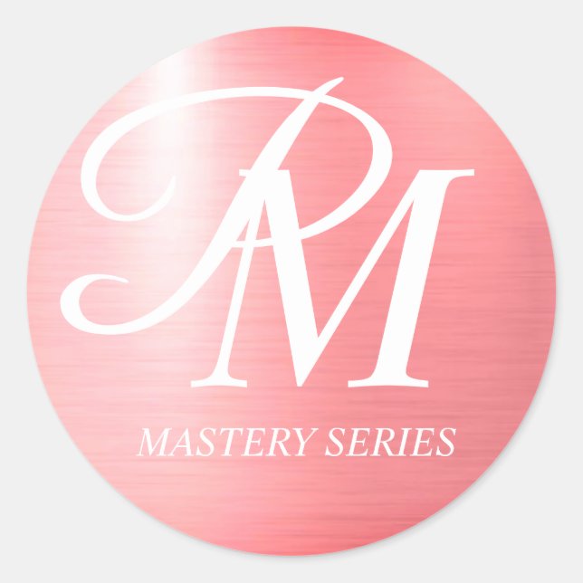 Red Custom Stickers Product Labels (Front)