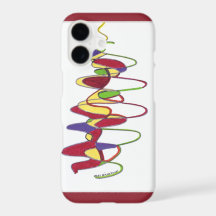 "Red Cyclone" iPhone X case