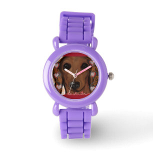 Red Dachshund   Watch