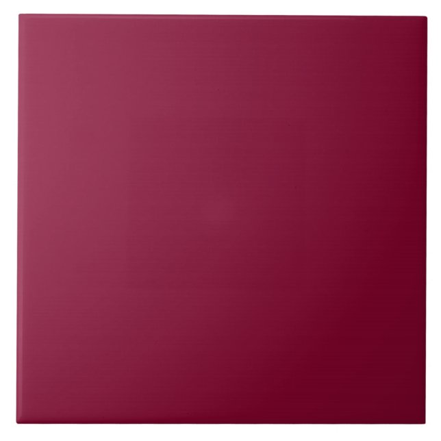 Red Dahlia Brick Maroon Burgundy 2015 Colour Trend Tile (Front)