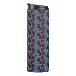 Red Daisies Thermal Tumbler