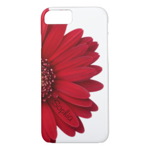 Red Daisy Custom Name Case-Mate iPhone Case
