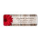 Red Daisy Rustic Barn Wood Address Labels