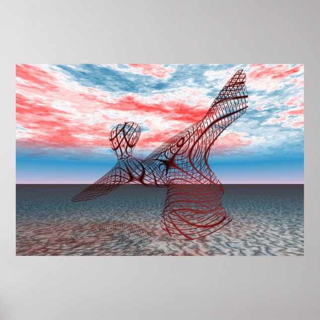 Red Dancer - Large Print (Front)