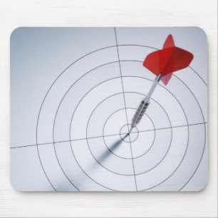 Red Dart Mouse Pad