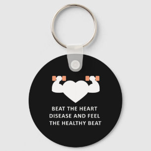 Red Day February Heart Disease For Men And Women G Keychain