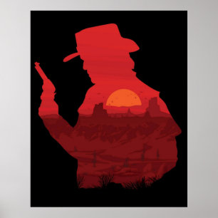 Red Dead The Outlaw Poster