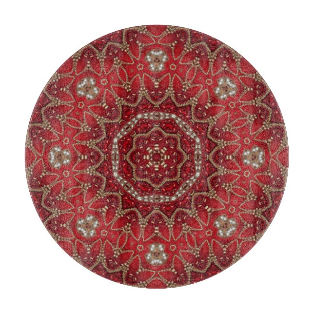 Red Decorative Cutting Board (Front)