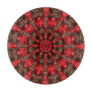 Red Decorative Cutting Board