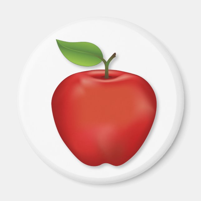 Red Delicious Apple  Magnet (Front)