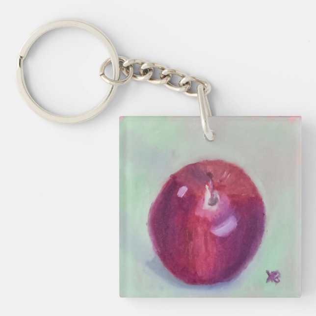 Red Delicious Keychain (Front)