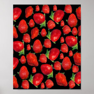 Red Delicious Strawberries,   Poster