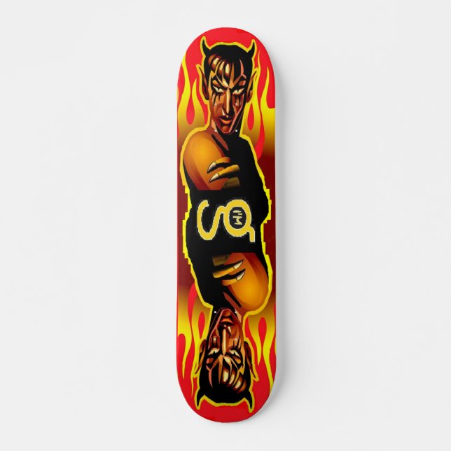 Red Demon Skateboard (Front)