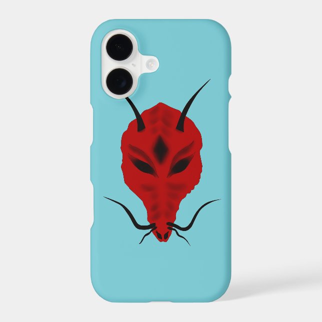 RED DEVIL/DEMON CELL PHONE CASE (Verso)