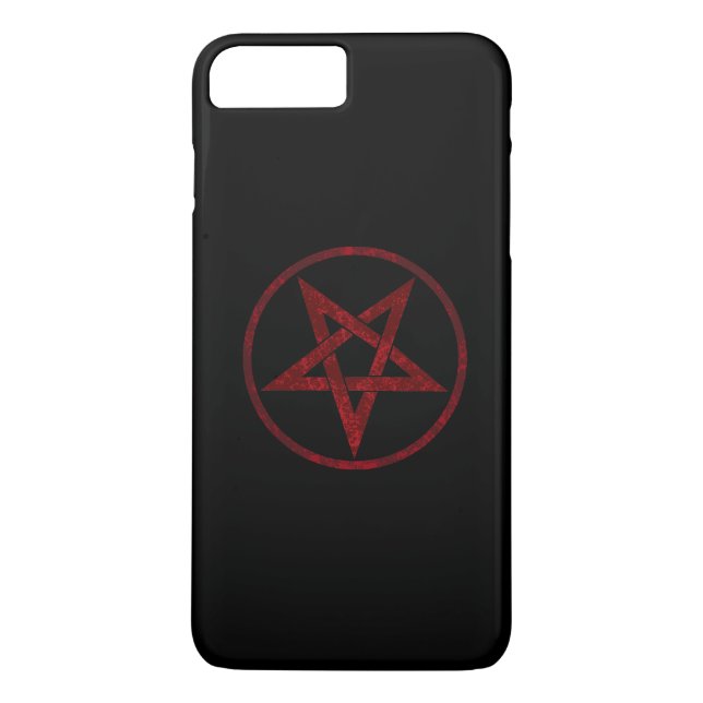 Red Devil Pentagram Case-Mate iPhone Case (Back)