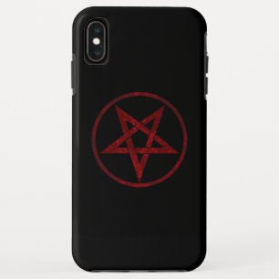 Red Devil Pentagram iPhone XS Max Case
