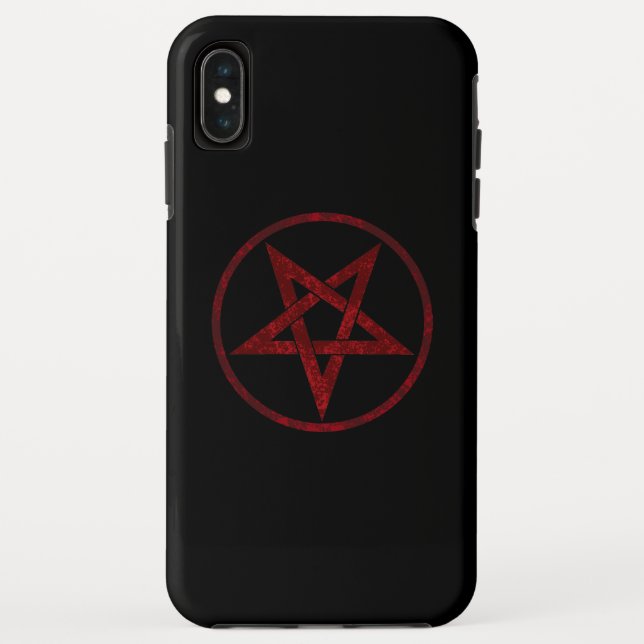 Red Devil Pentagram Case-Mate iPhone Case (Back)