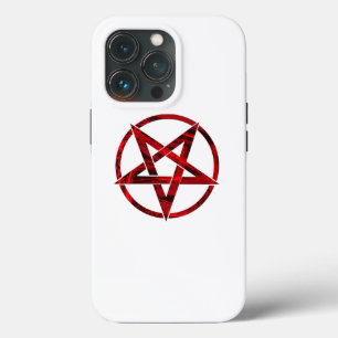 Red Devil Pentagram iPhone 13 Pro Case