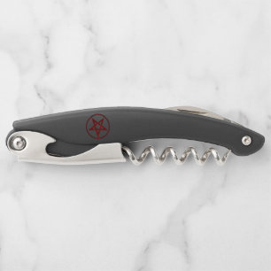 Red Devil Pentagram Corkscrew
