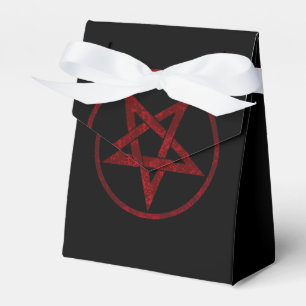 Red Devil Pentagram Favor Box