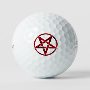 Red Devil Pentagram Golf Balls