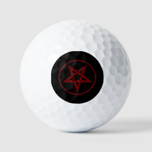 Red Devil Pentagram Golf Balls