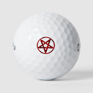 Red Devil Pentagram Golf Balls