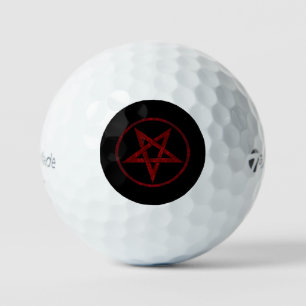 Red Devil Pentagram Golf Balls