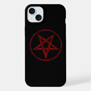 Red Devil Pentagram iPhone 15 Plus Case