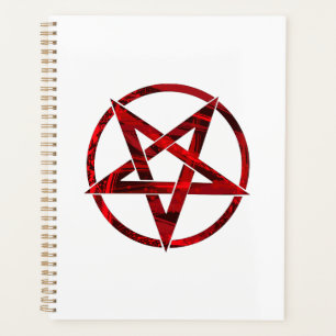 Red Devil Pentagram Planner