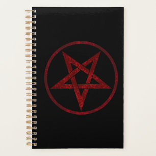 Red Devil Pentagram Planner